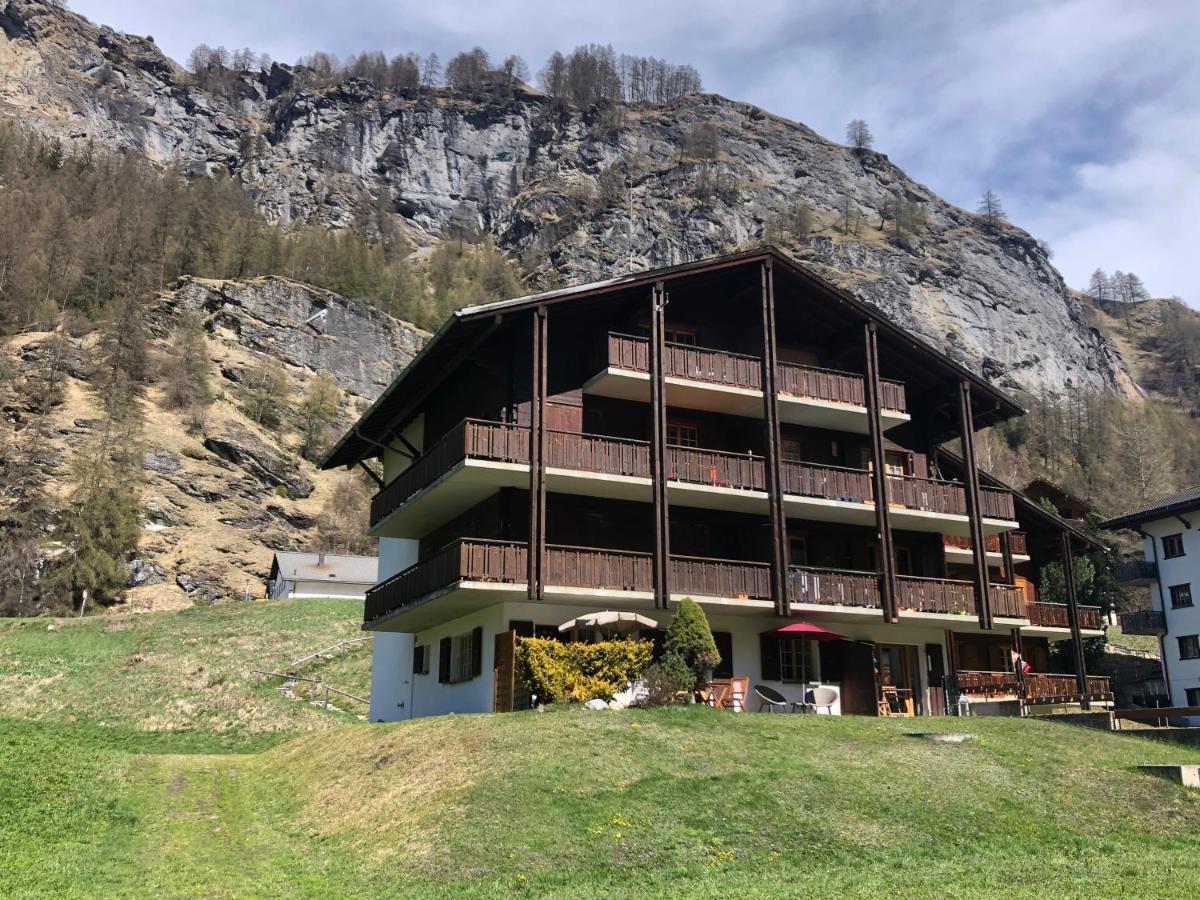 L'Herensarde, Bel Appartement Avec Jardin-Terrasse Et Garage Evolène Exterior foto